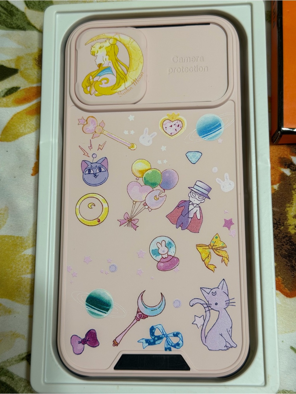 NEW Sailor Moon Apple iPhone 12 Pro Max Case w/ Camera Cover & Ring Stand
